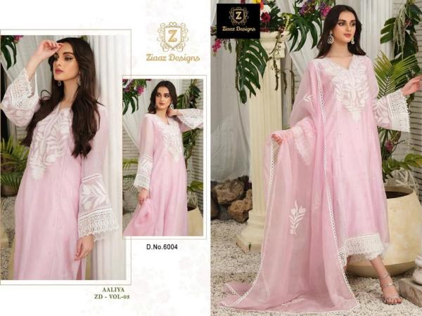 Ziaaz Aaliya 3 Embroidery Pakistani Salwar Kameez Collection